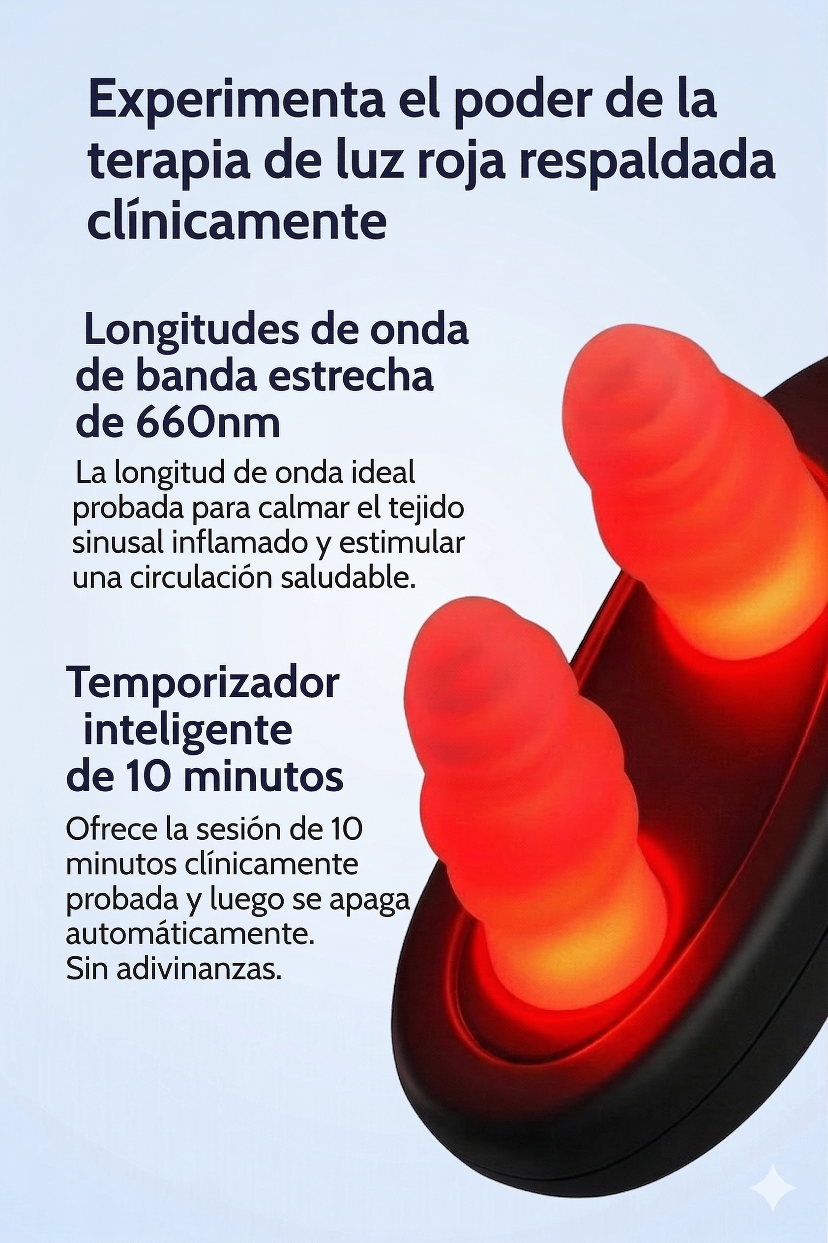 NovaFlow | dispositivo para aliviar la congestión nasal